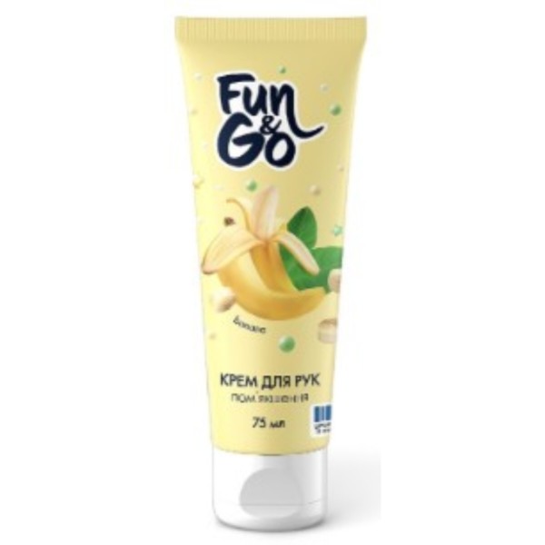 Фото - Крем для рук и ногтей Fun&Go 75мл Bananа (4820204701994)